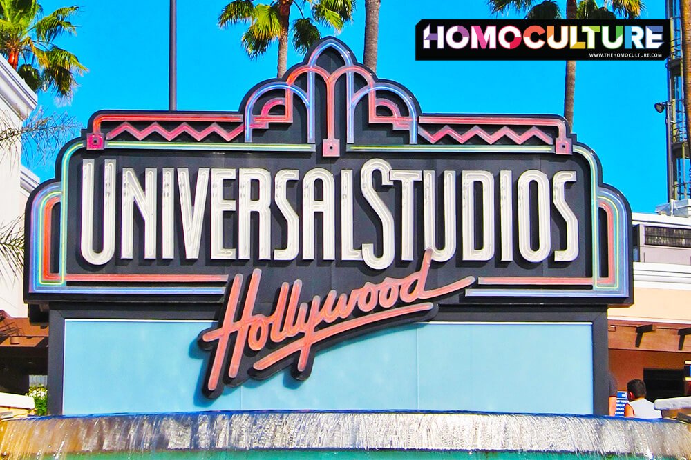 Universal Studios Hollywood sign.