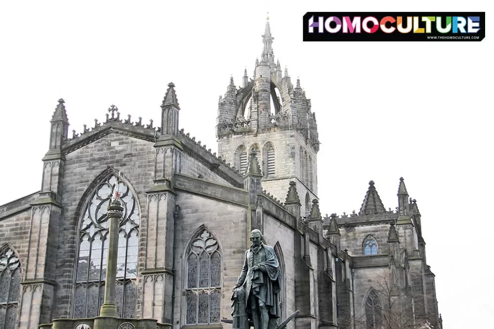 St. Giles Cathedral in Edinburgh. 