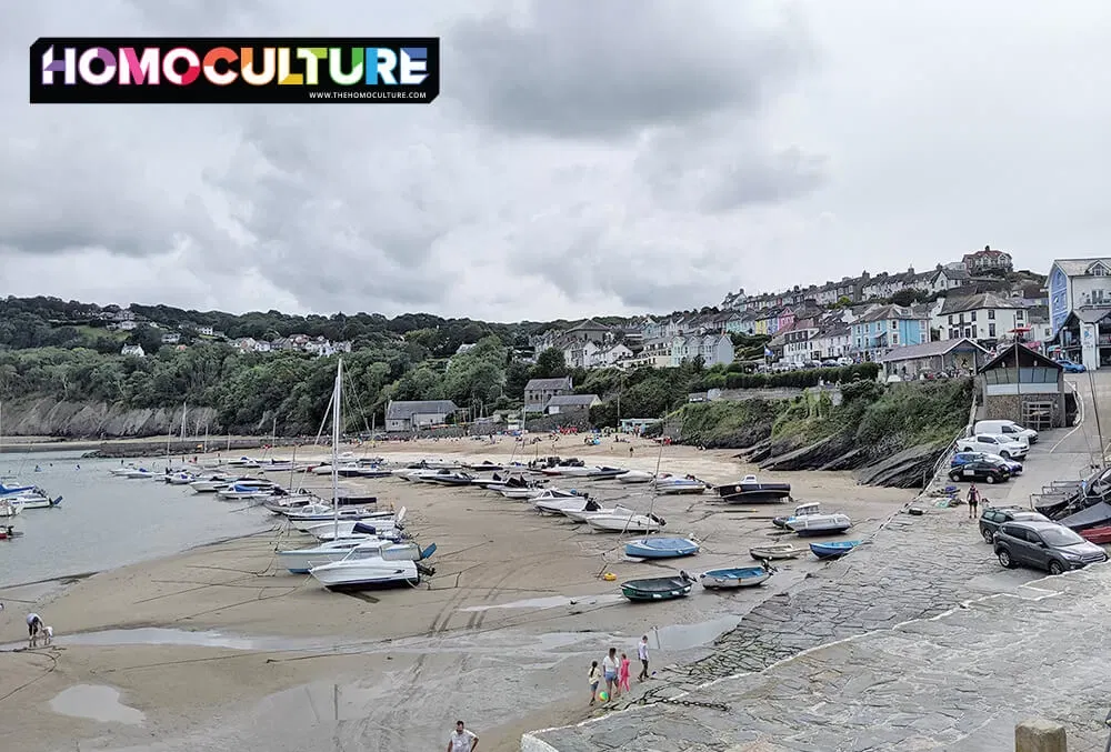 A seaside town in Wales. 