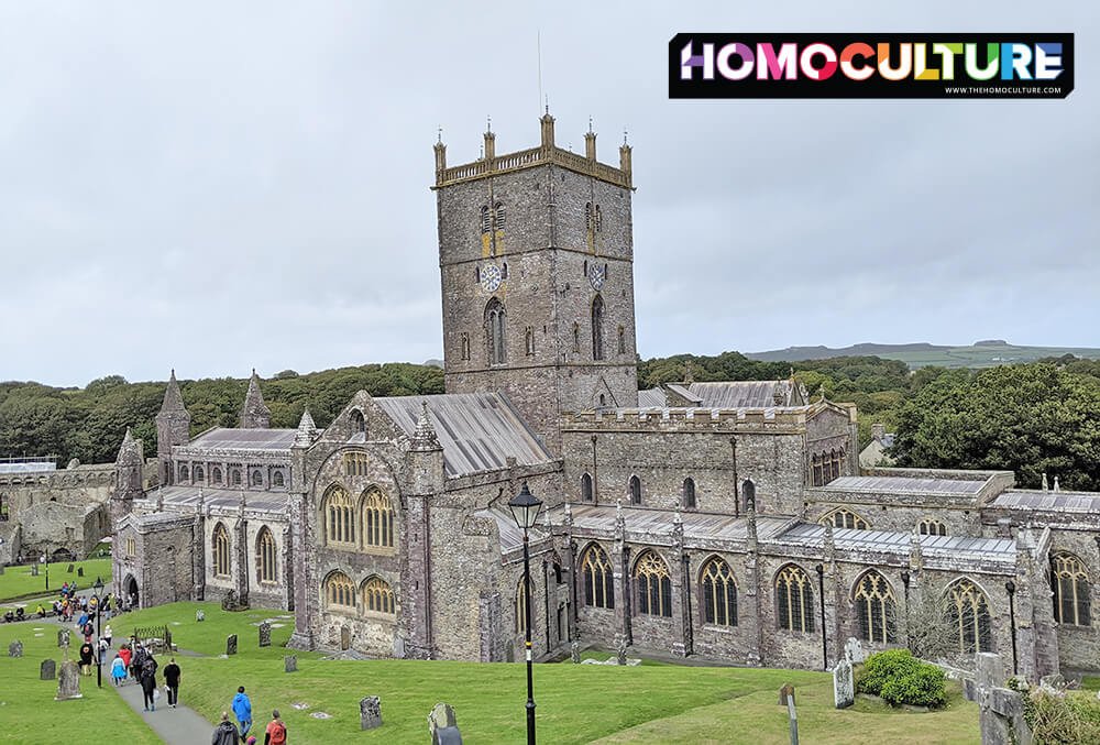 St Davids Cathedral in Pembrookeshire, Wales. 