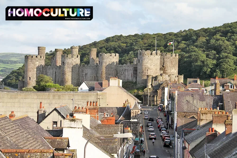 Conwy Castle in northern Wales.