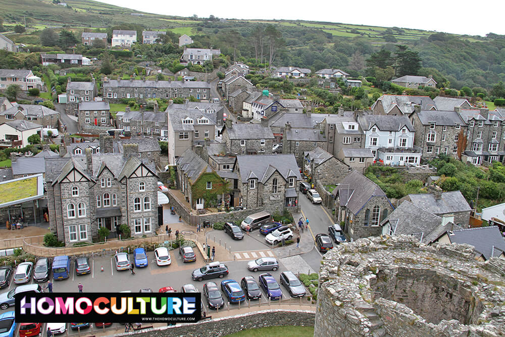 Timeless stone buildings in Wales. 