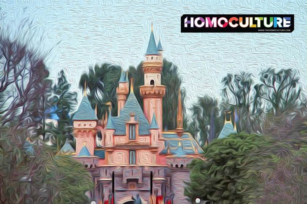 The castle at Disneyland.