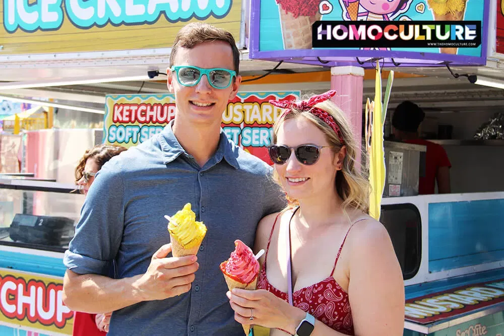 Unique food and drinks served throughout the midway at the 2023 Calgary Stampede. 