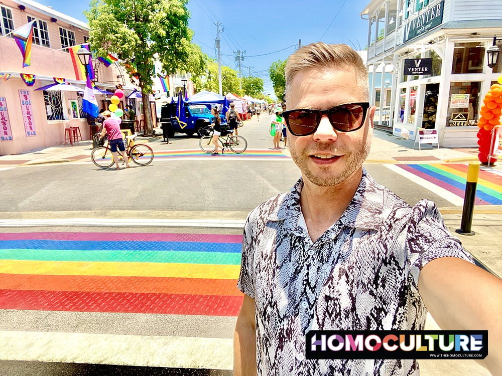 Pride Crosswalk - Key West, Florida