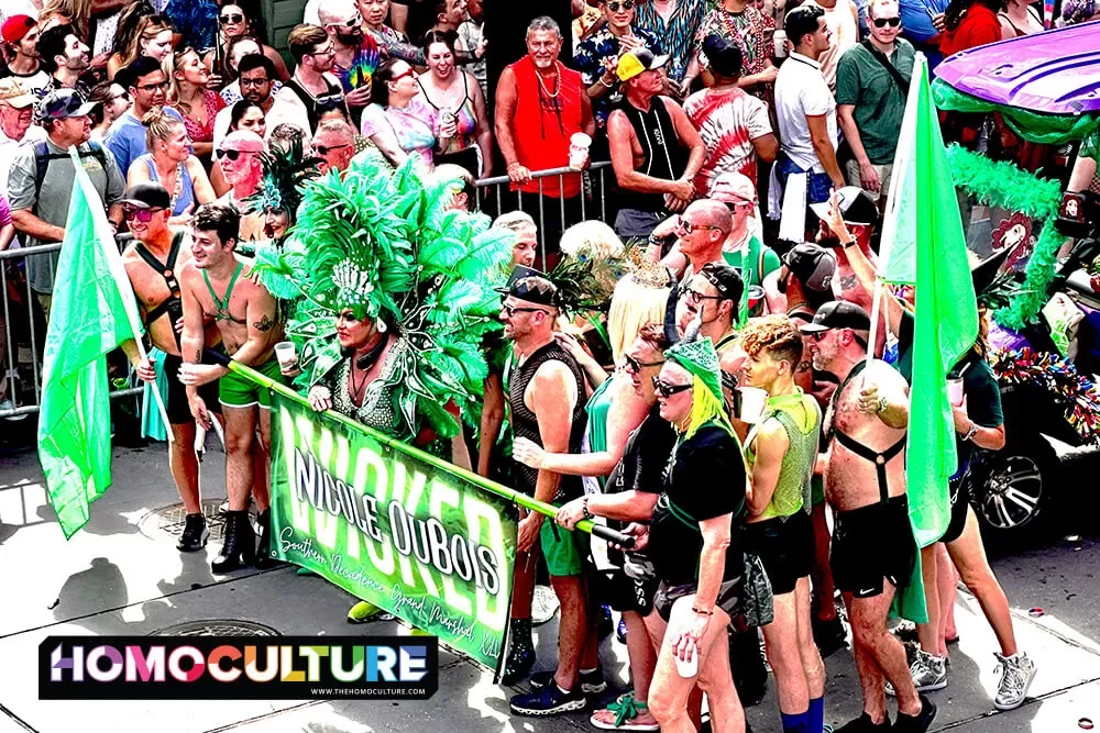 The Sunday Grand Marshal parade during Souther Decadence 2023. 