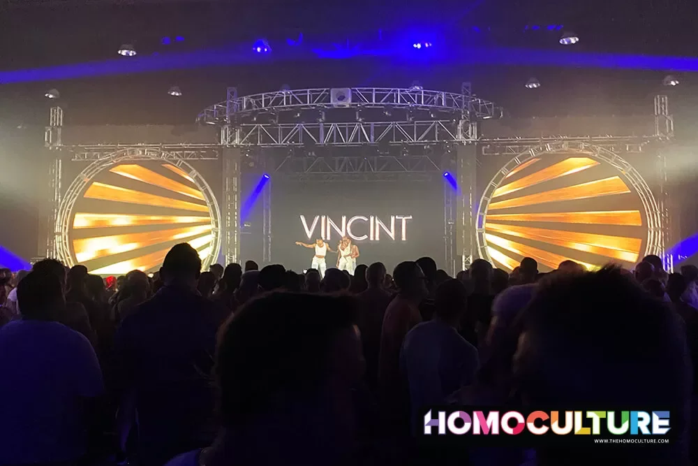Vincint performing at White Party Palm Springs 2023. 
