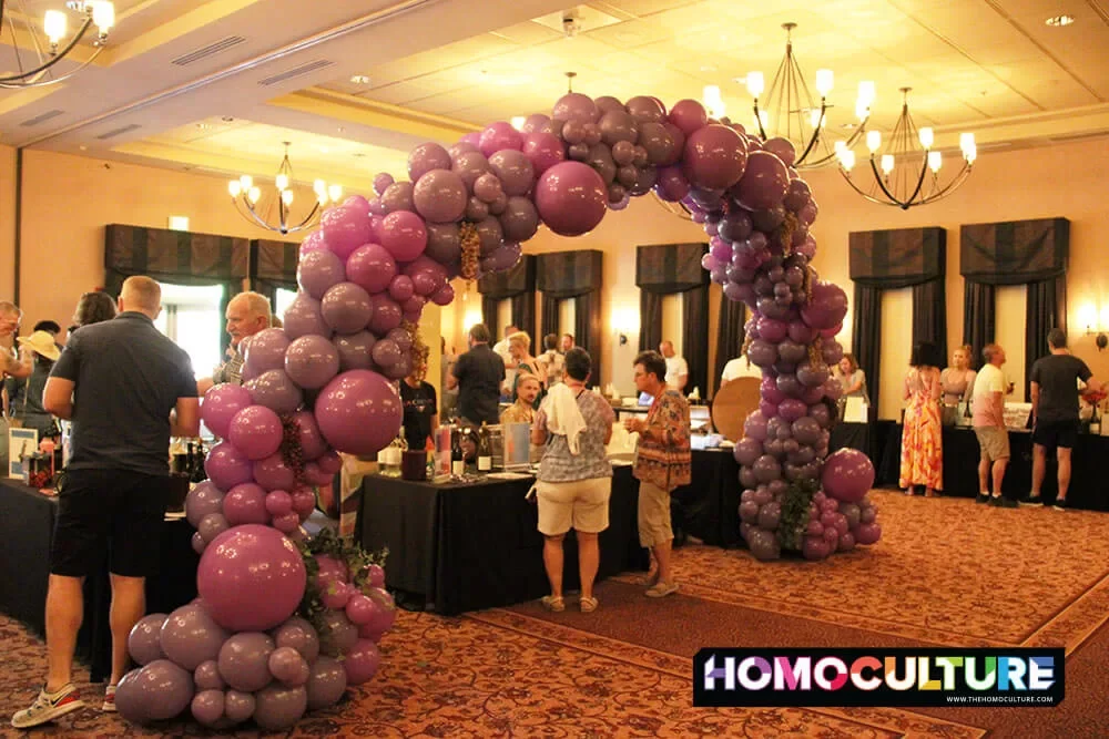 The VIP Welcome Reception during Gay Wine Weekend 2023. 