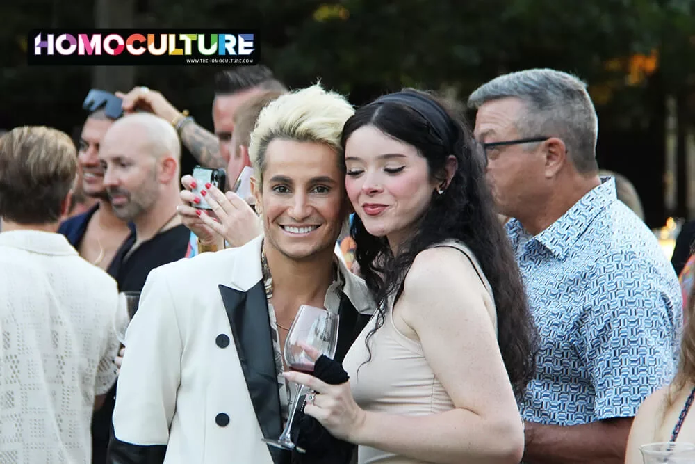 Frankie Grande made an appearance at the Twilight T-Dance during Gay Wine Weekend 2023. 