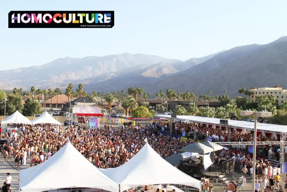 A view of the White Party Palm Springs T-Dance. 