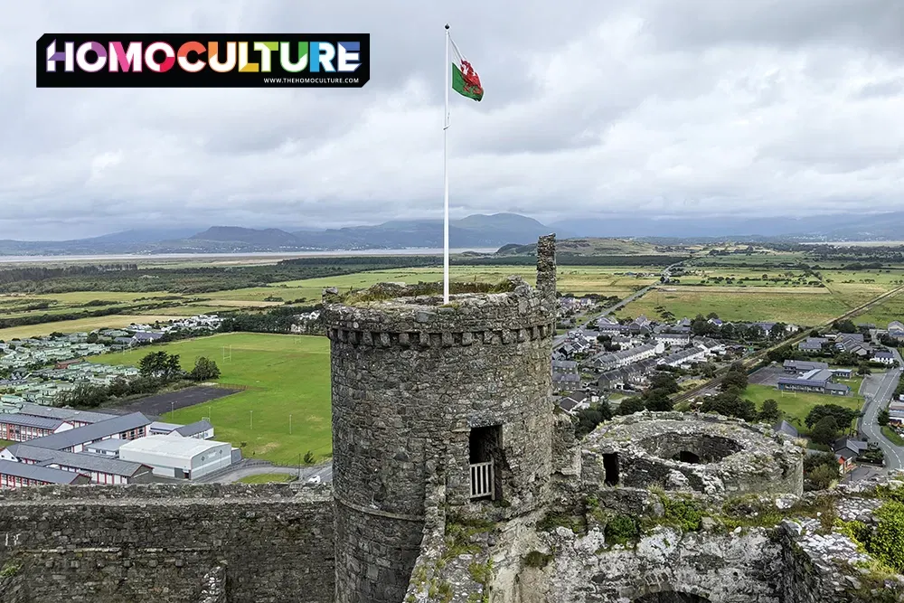 Castle Harlech in Wales.