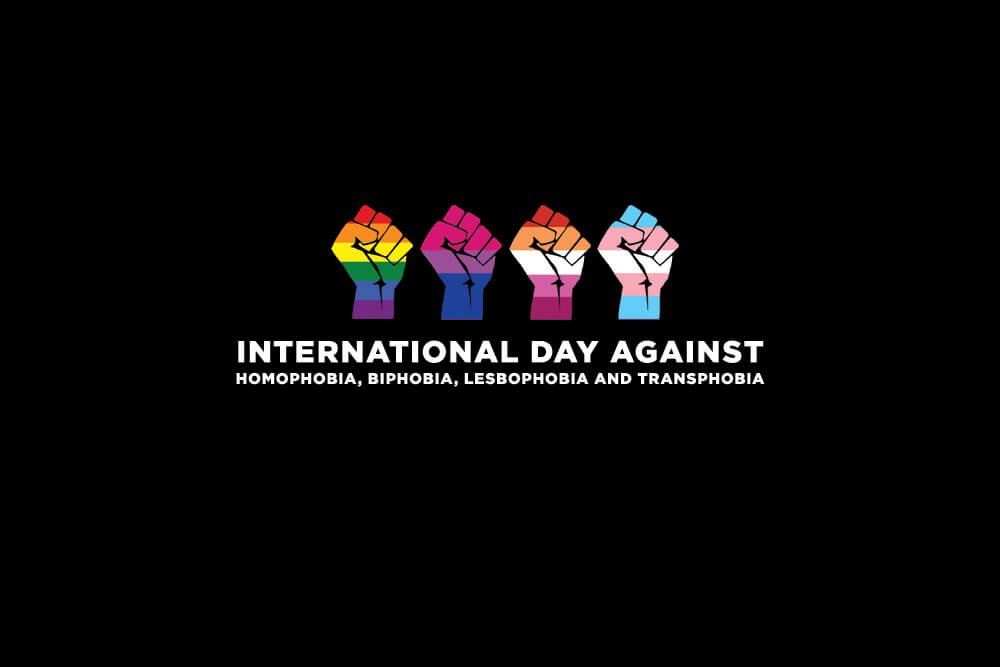 Working together on International Day Against Homophobia, Transphobia, and Biphobia
